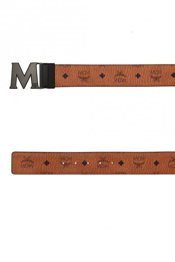 Brown Reversible belt MCM Vitkac GB